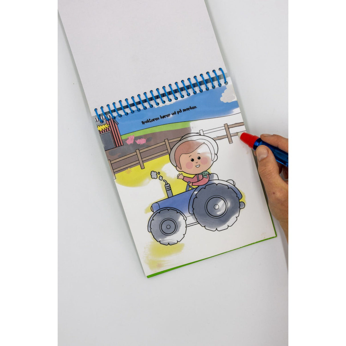 Forlaget Bolden Magisk Malebog: På Bondegården