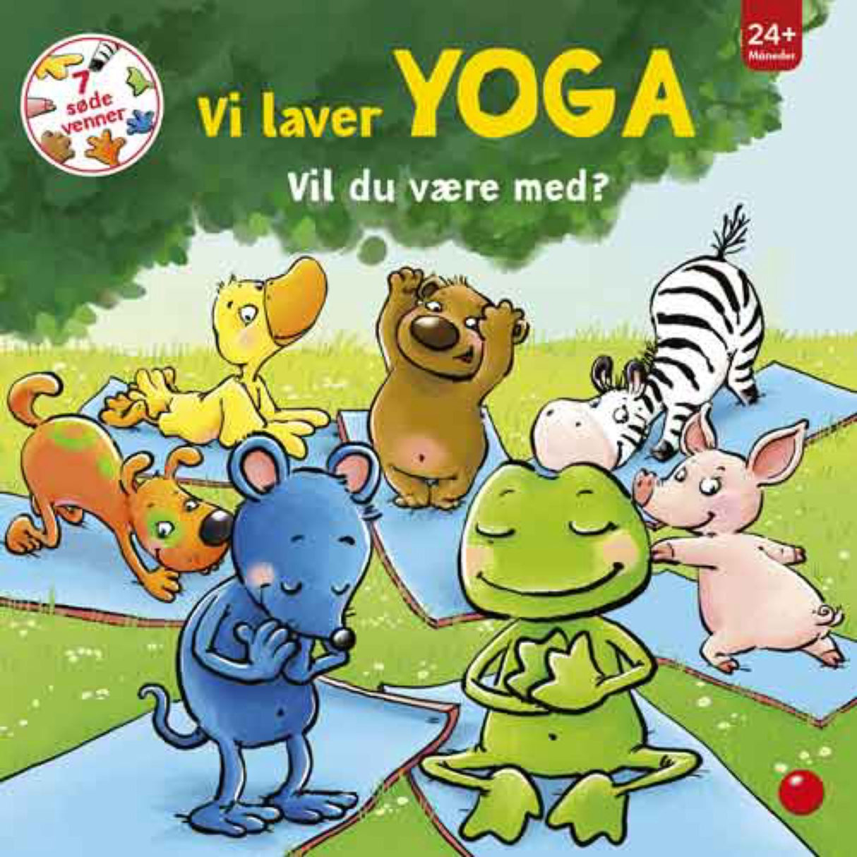 Forlaget Bolden 7 Søde Venner: Vi Laver Yoga