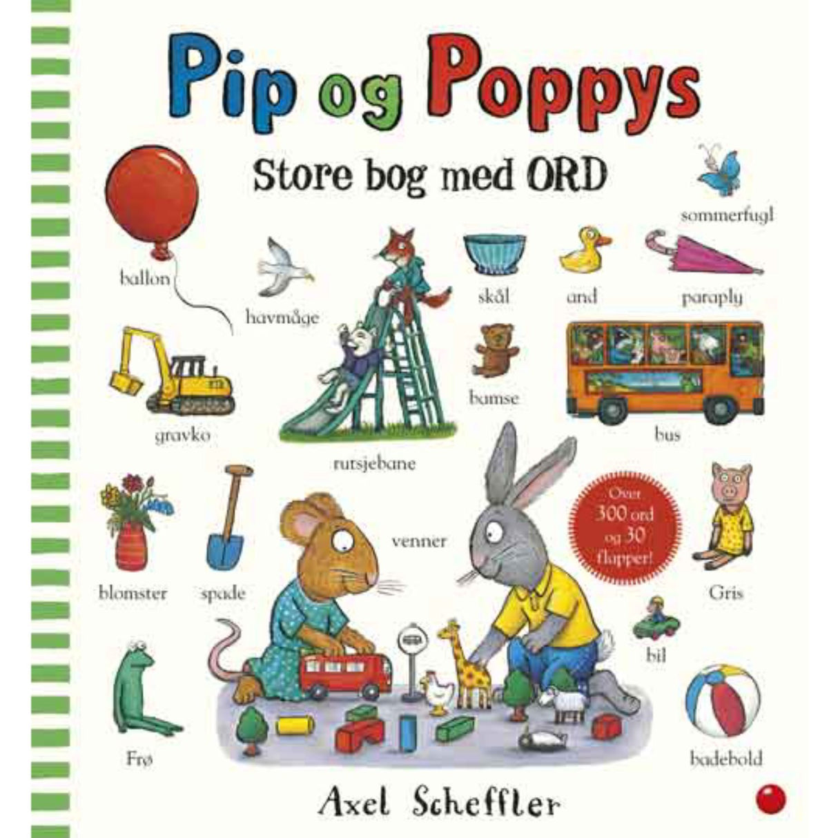 Forlaget Bolden Pip Og Poppys Store Bog Med Ord