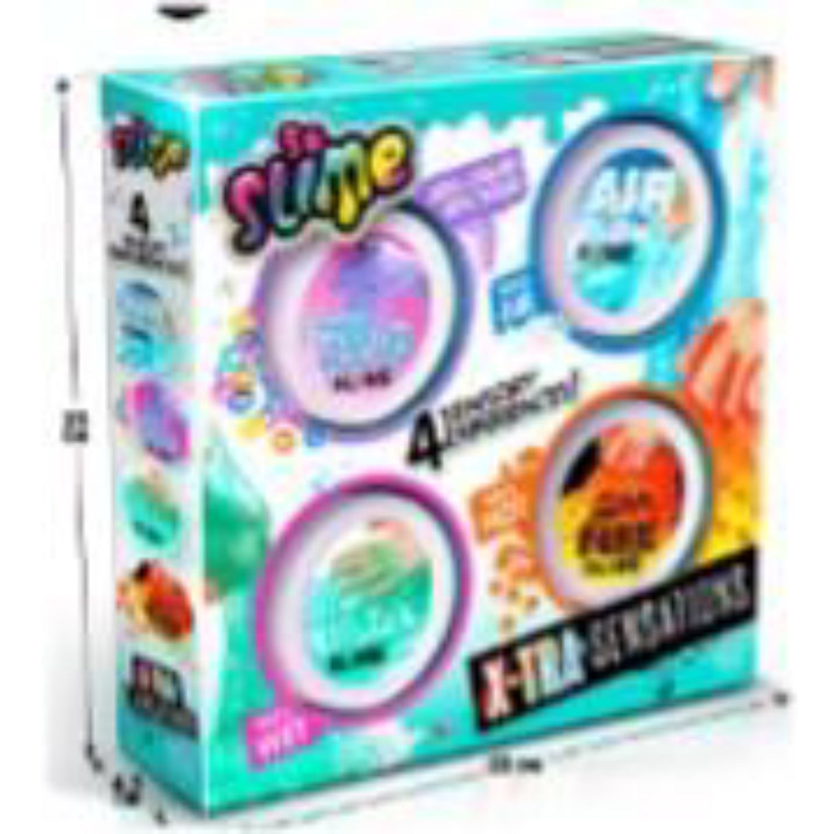 So Slime X-tra Sensations 4-pak