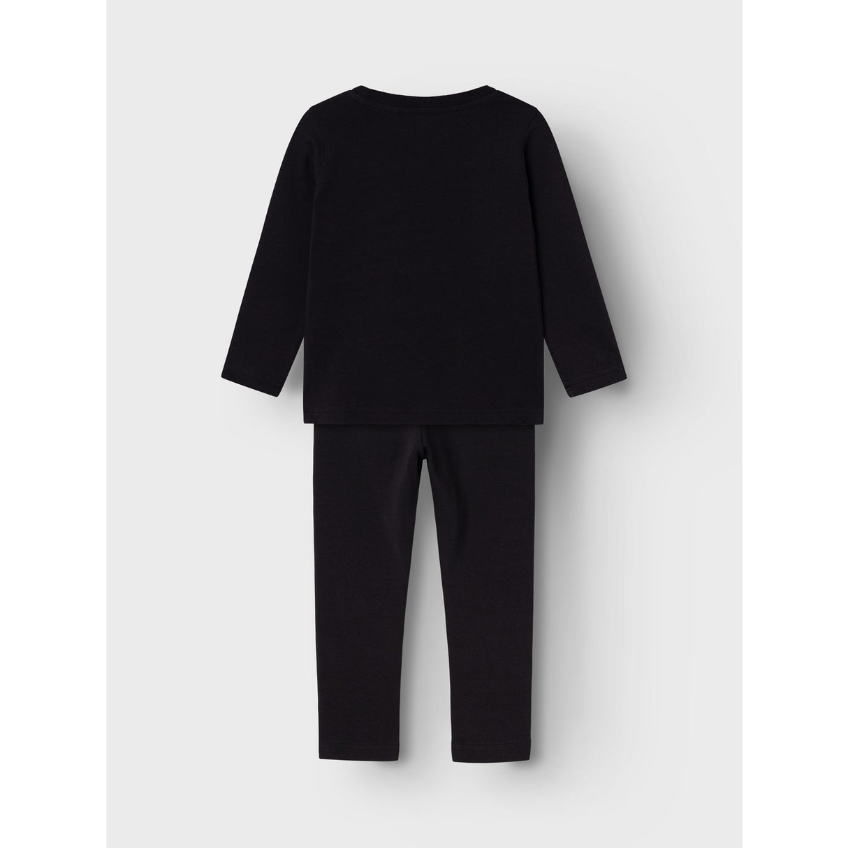 Name It Black Yellow Oween Top Sæt Skeleton