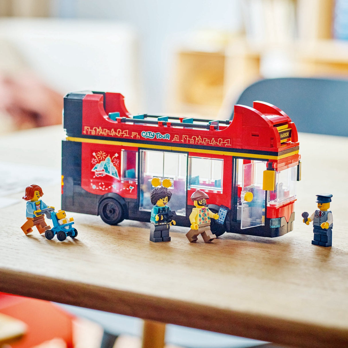 LEGO® City Rød dobbeltdækker-turistbus