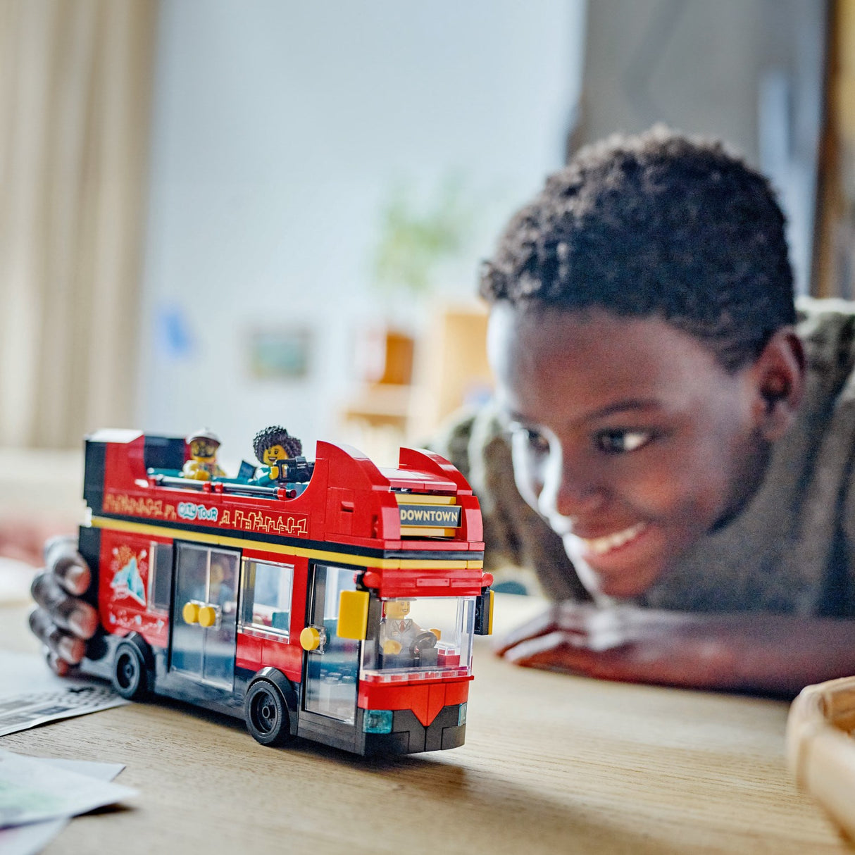 LEGO® City Rød dobbeltdækker-turistbus