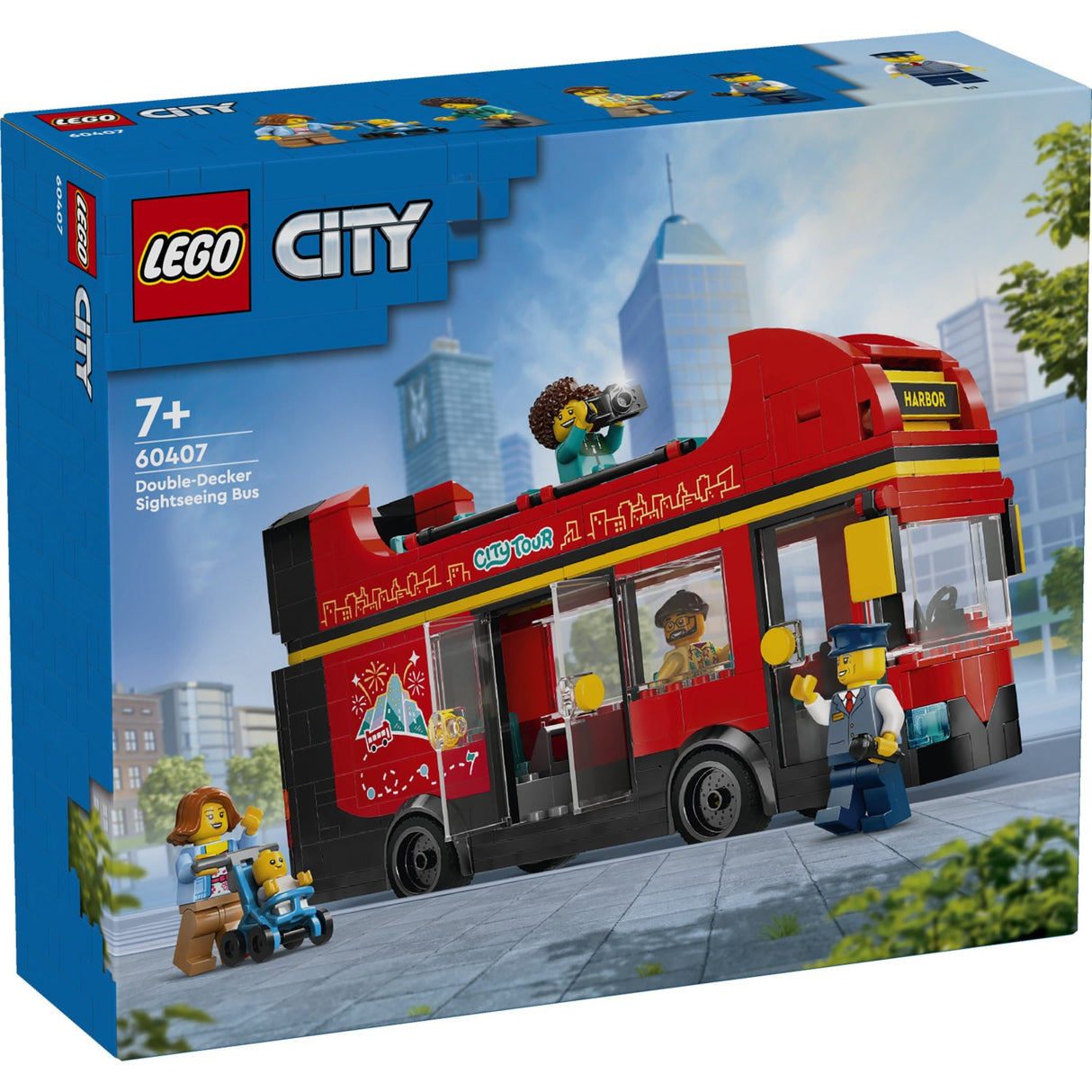LEGO® City Rød dobbeltdækker-turistbus