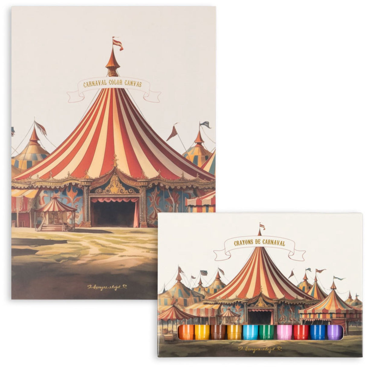 Konges Sløjd Multi Gel Tusser og Tegneblok Fsc