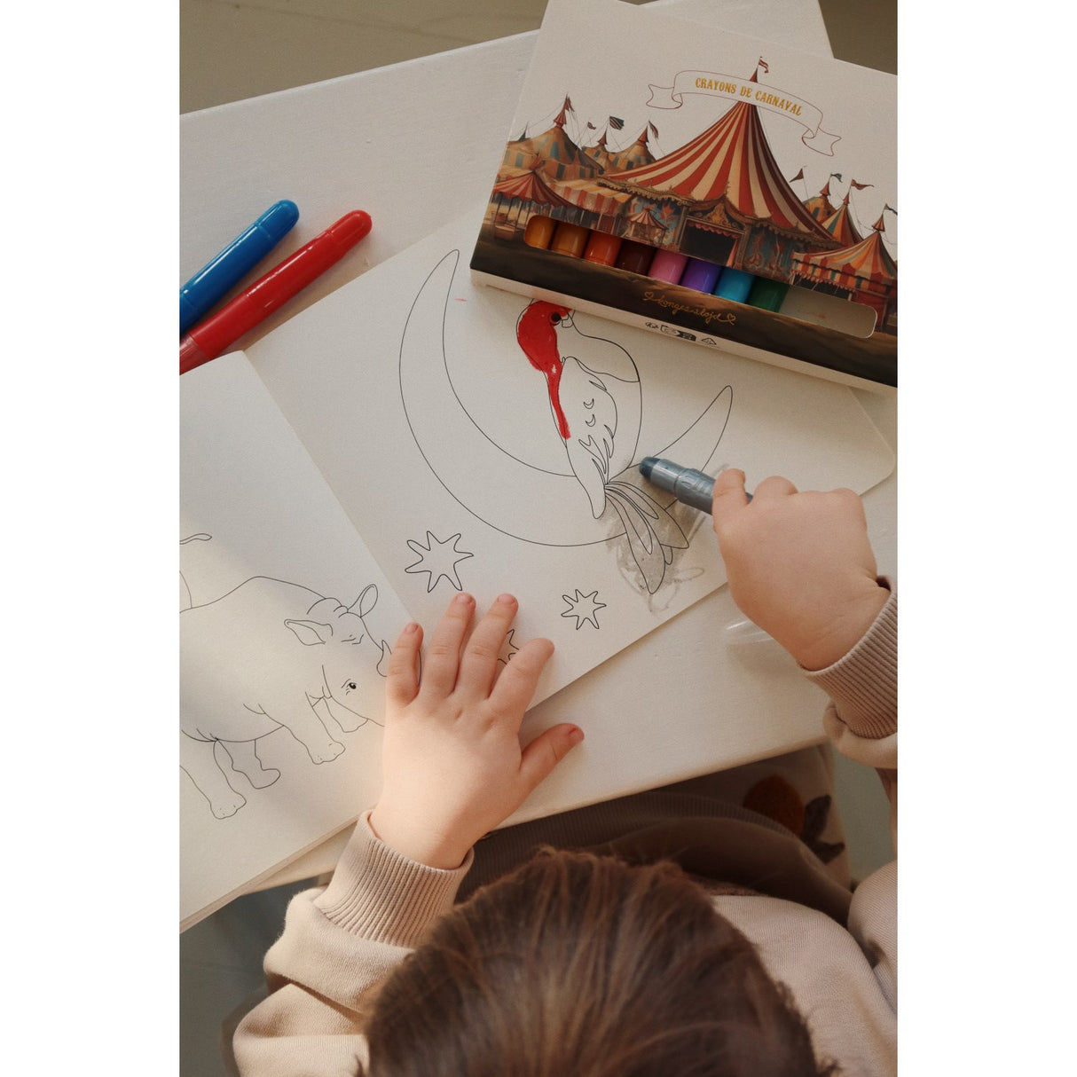 Konges Sløjd Multi Gel Tusser og Tegneblok Fsc