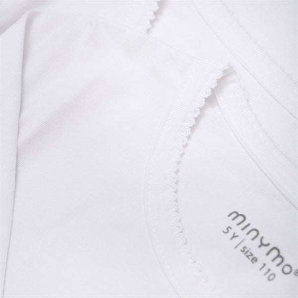 Minymo White Bluse Basis 35 2-pak