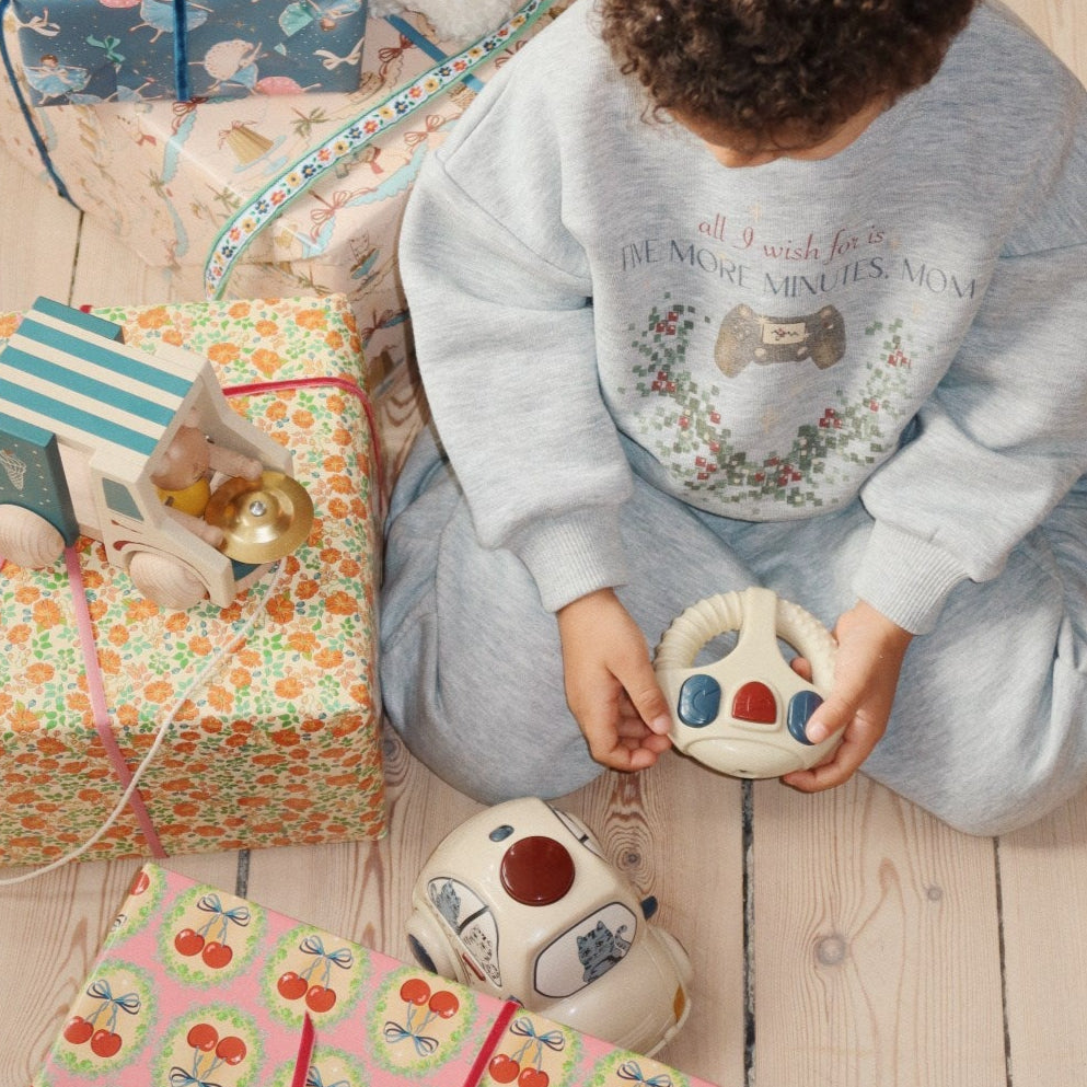 Konges Sløjd Beige Fjernstyret Politibil