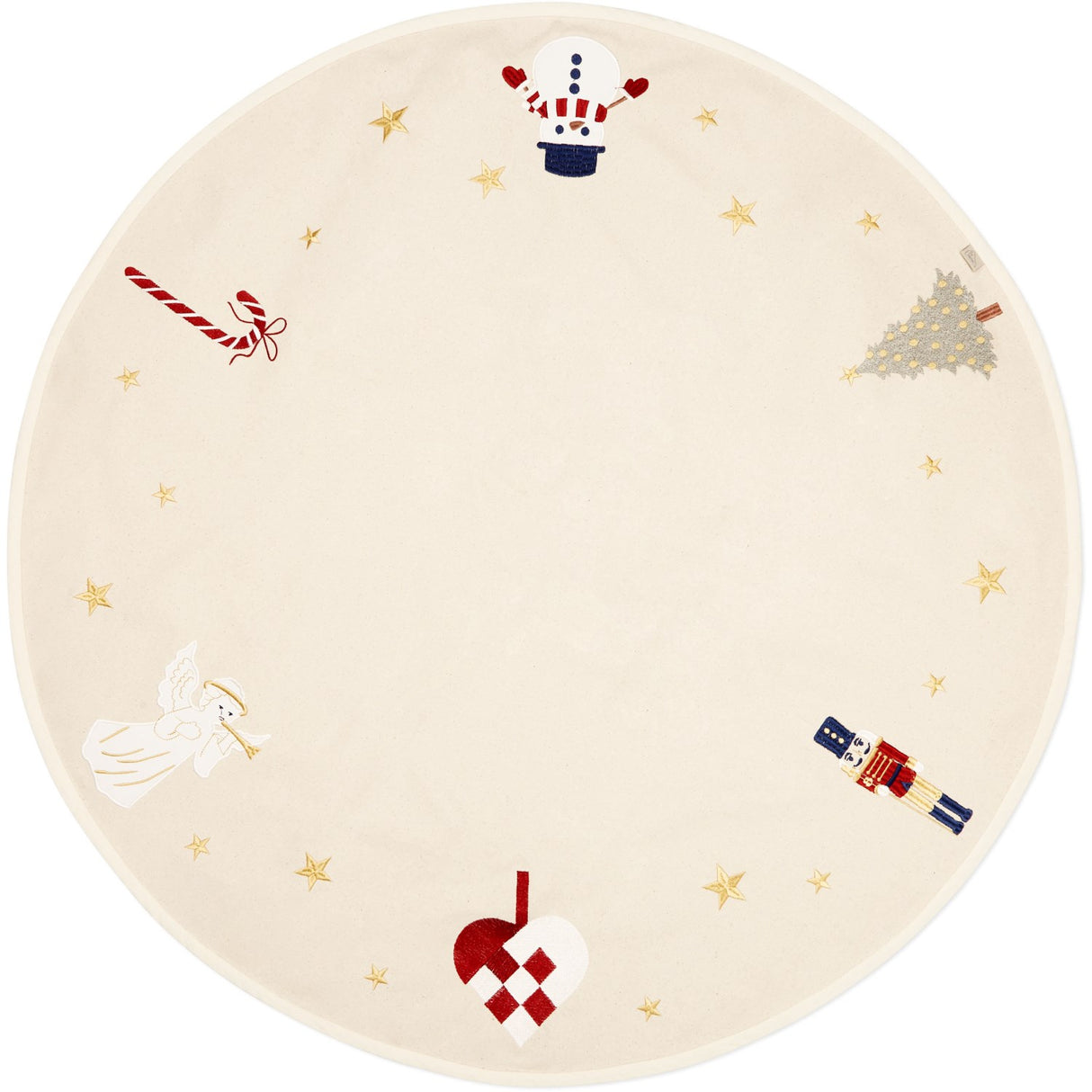 Cam Cam Copenhagen Beige Juletræstæppe