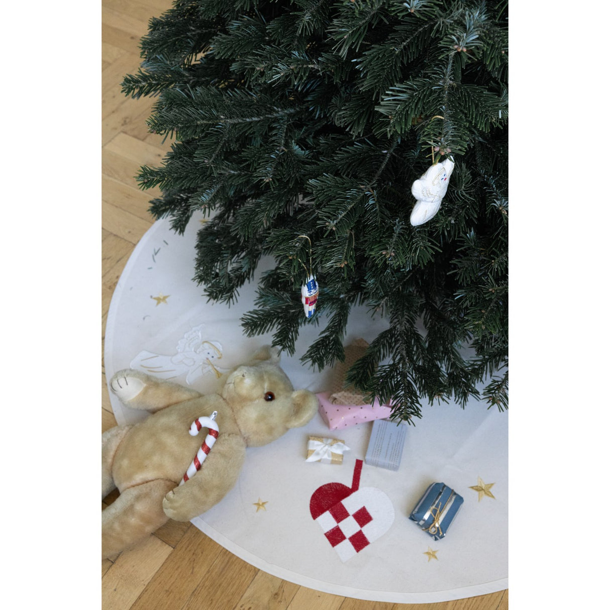 Cam Cam Copenhagen Beige Juletræstæppe