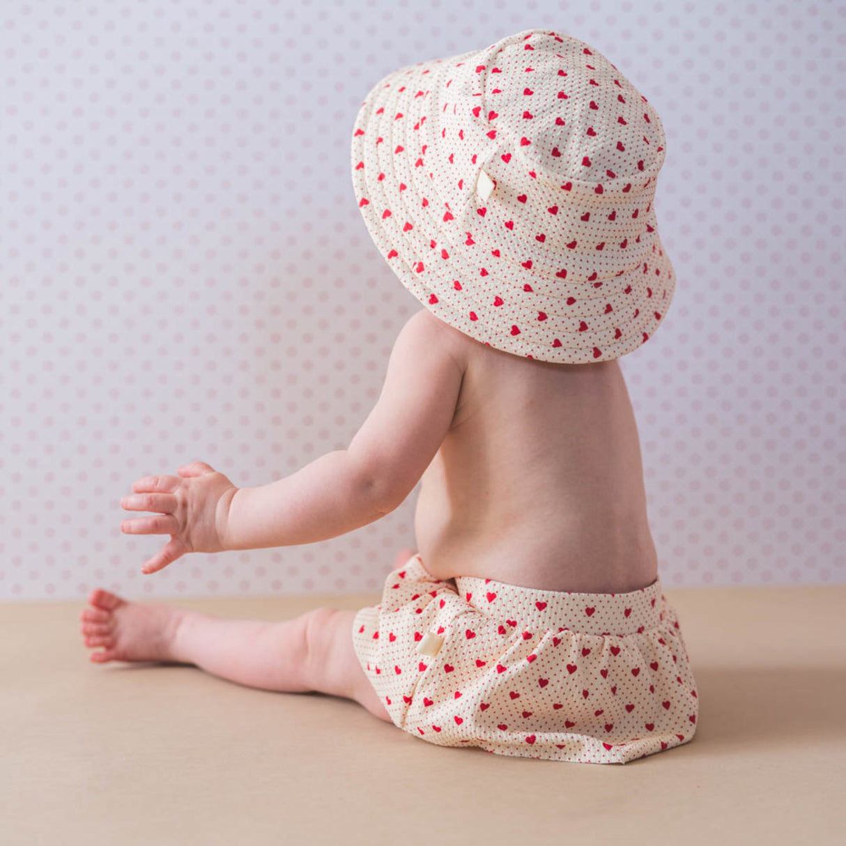 That's Mine Lots Of Love Red Sol Badehat