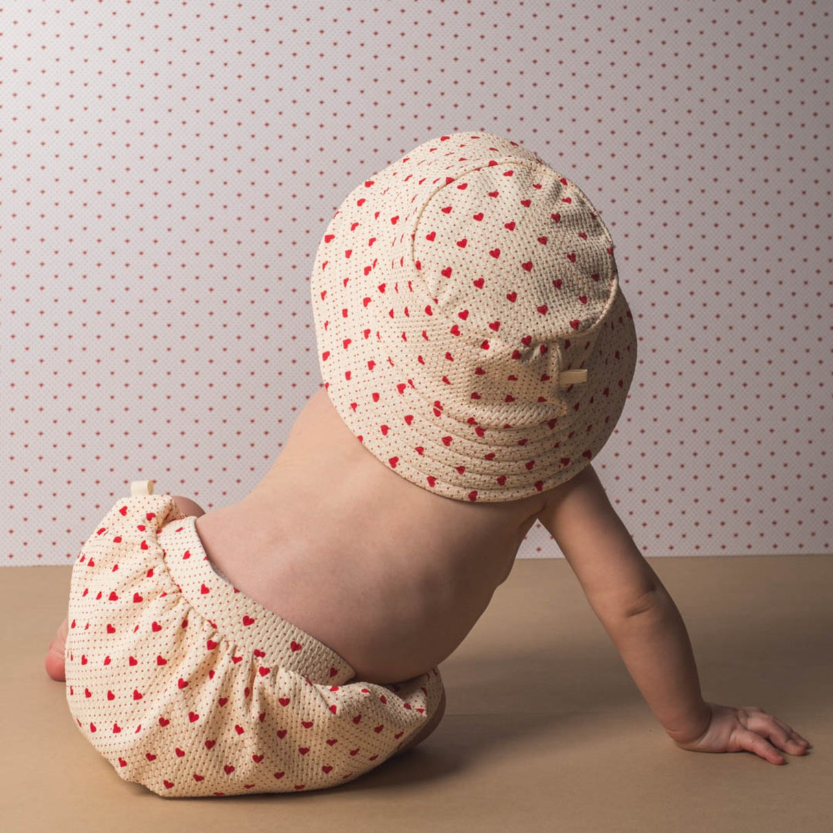 That's Mine Lots Of Love Red Sol Badehat