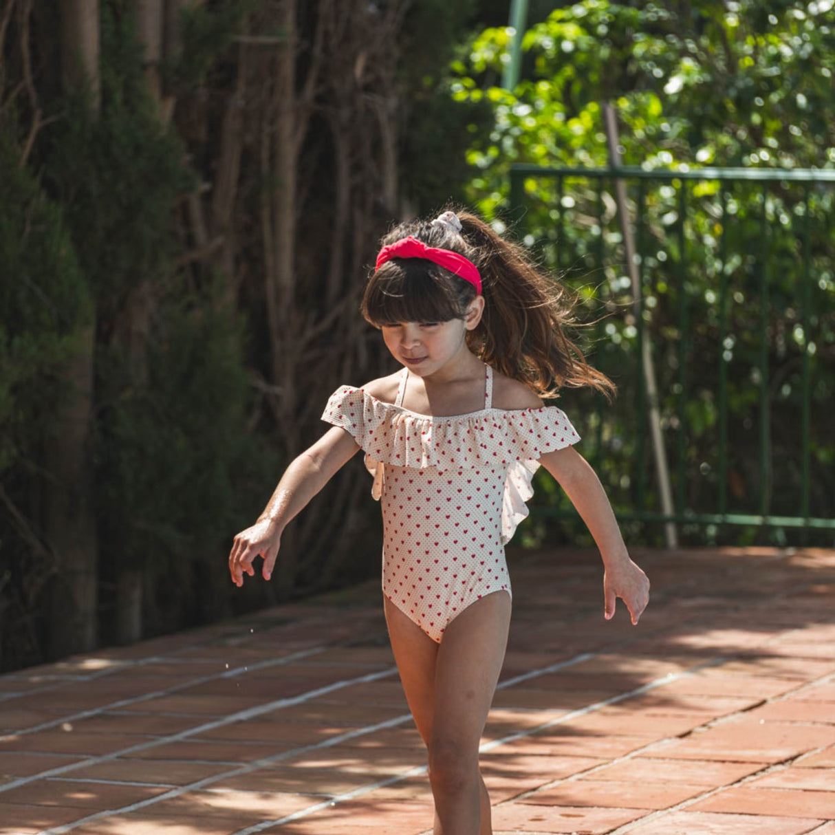 That's Mine Lots Of Love Red Savannah Badedragt