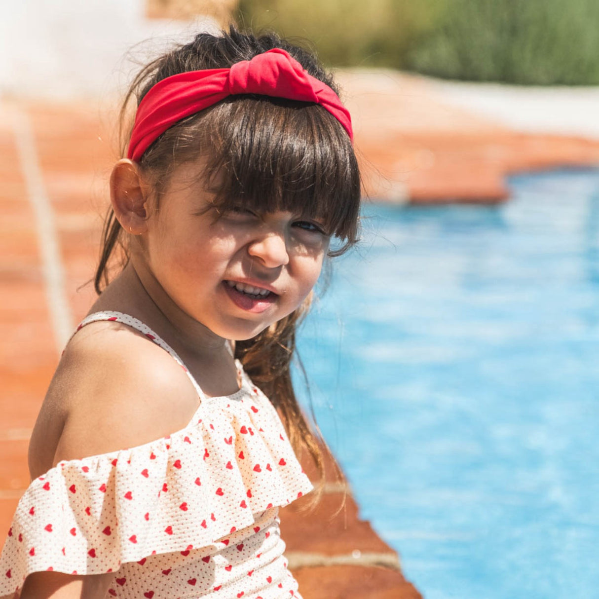 That's Mine Lots Of Love Red Savannah Badedragt