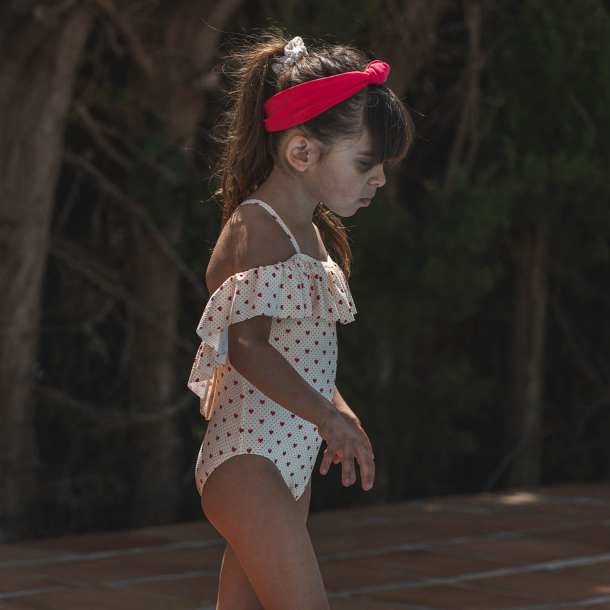 That's Mine Lots Of Love Red Savannah Badedragt