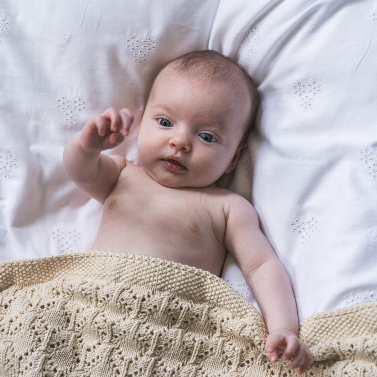 That's Mine Birch Kala Strikket Tæppe