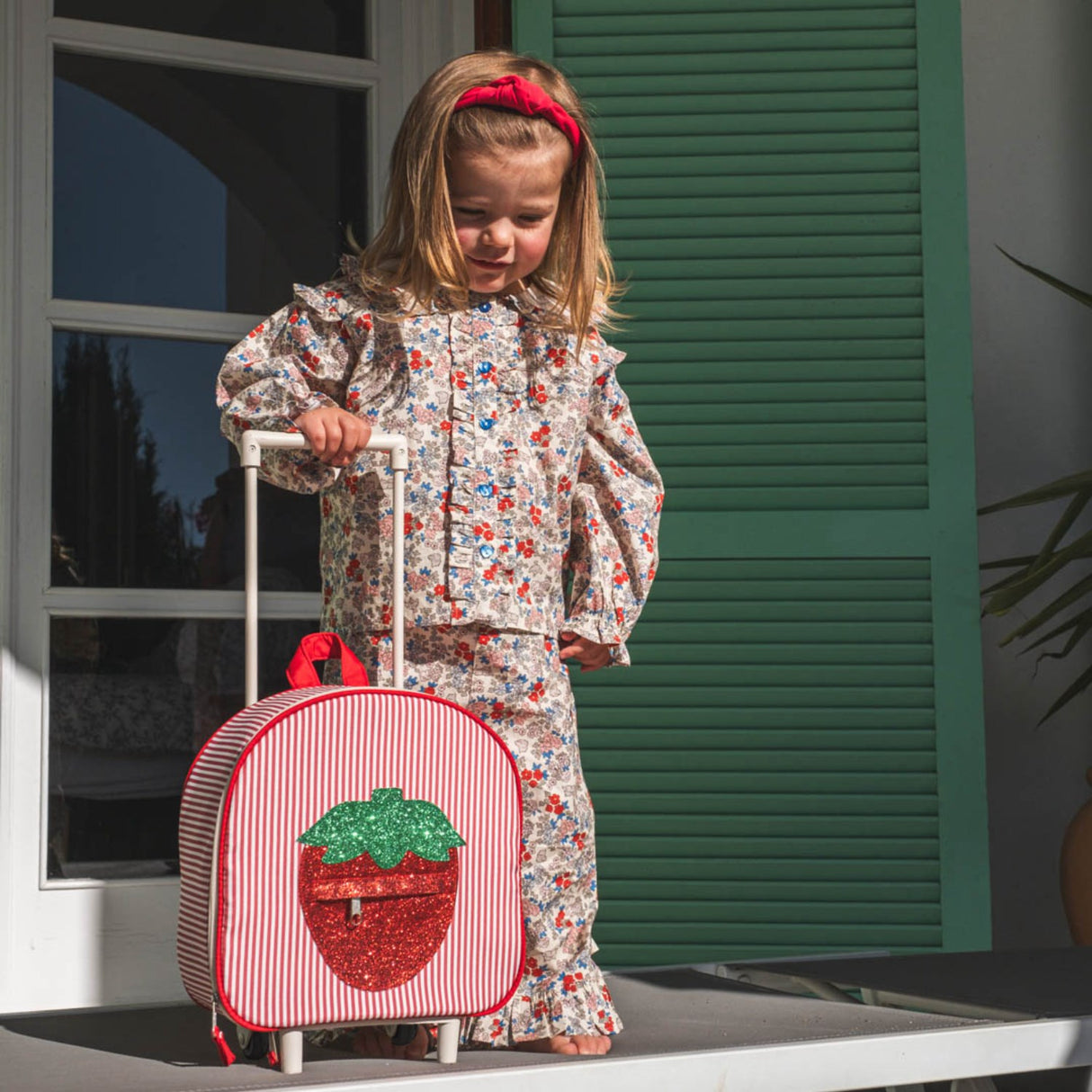 That's Mine Red Tris Trolley Taske