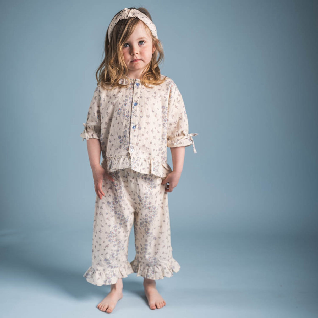 That's Mine Sprinkles Hearts Yellow Carmen Skjorte