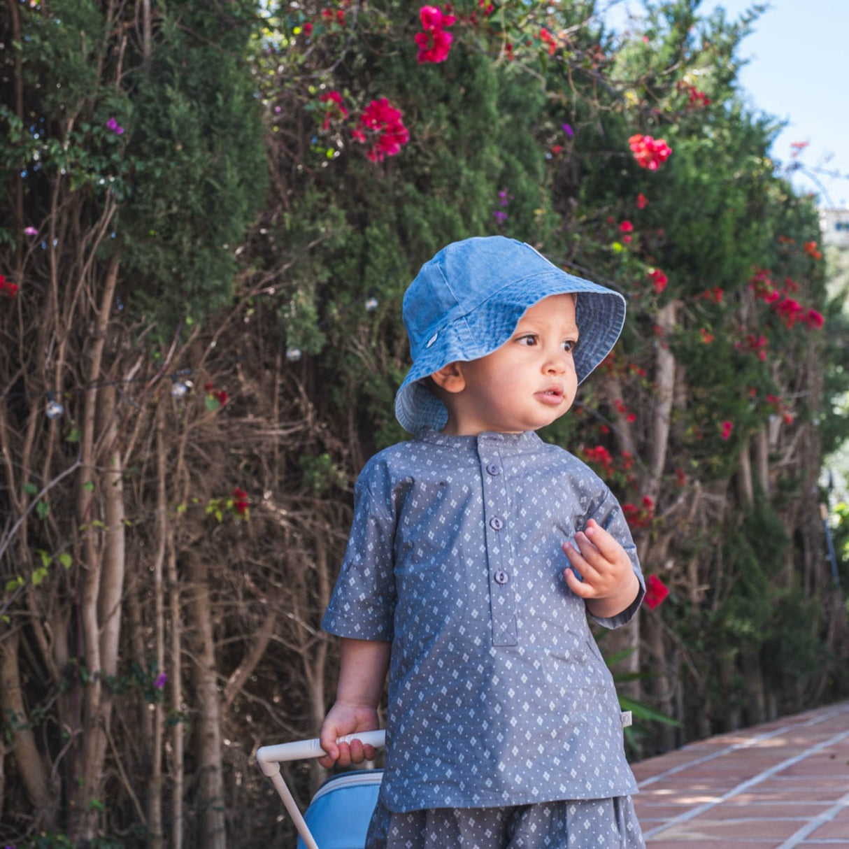 That's Mine Brilliant Blue Rune Skjorte