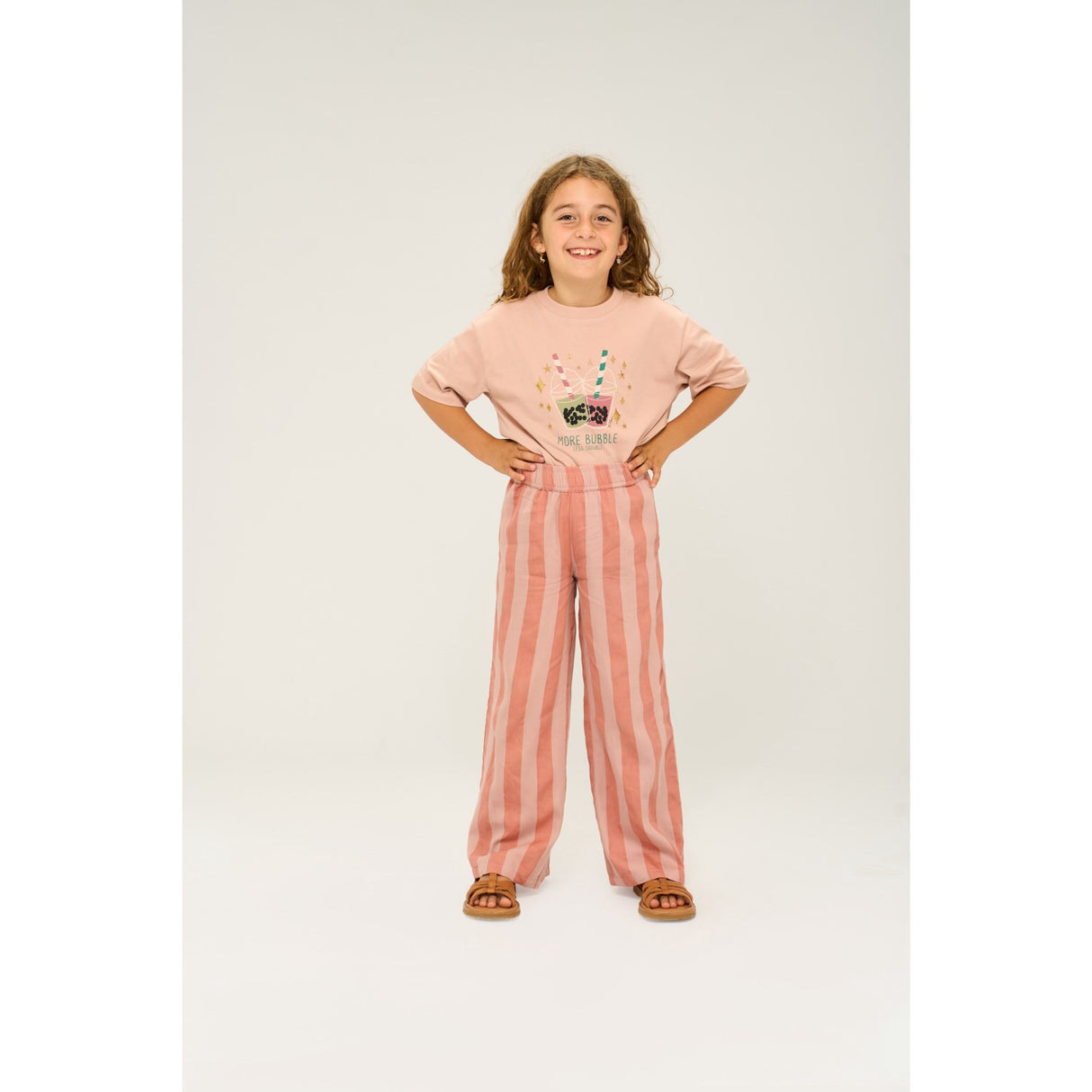 The New Adobe Rose Olga Oversize T-Shirt