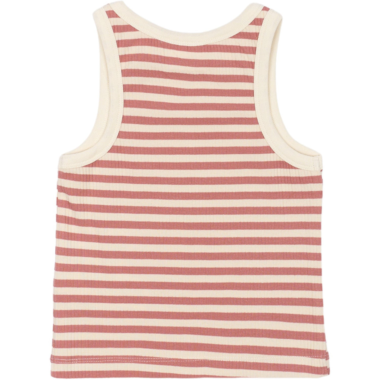 The New Old Rose Striped Moore Short Rib Top