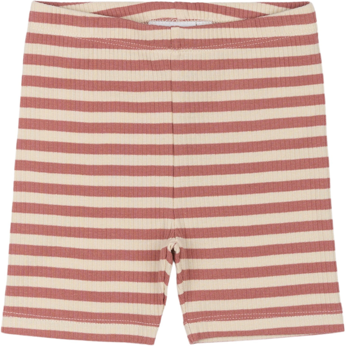 THE NEW Siblings Old Rose Striped Fro Uni Tight Rib Shorts