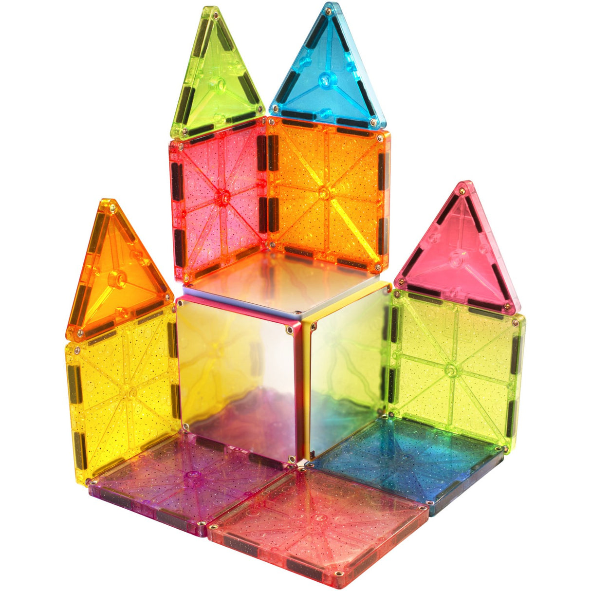 Magna-Tiles® Stardust - Magnetsæt 15 Dele