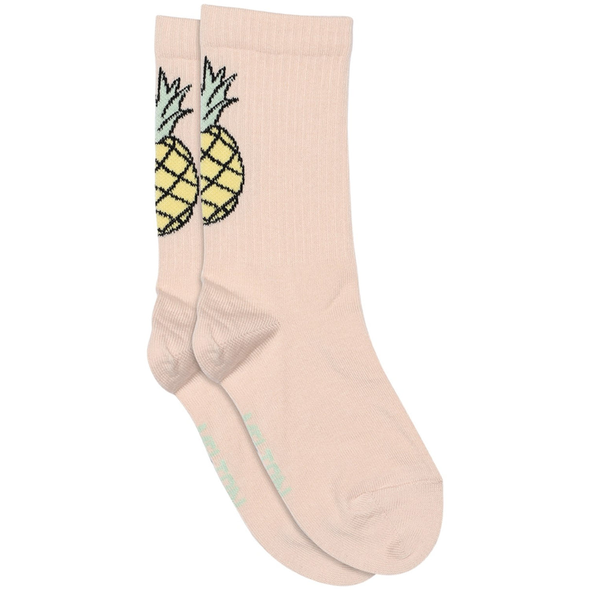 MELTON Crystal Pink Ananas strømper