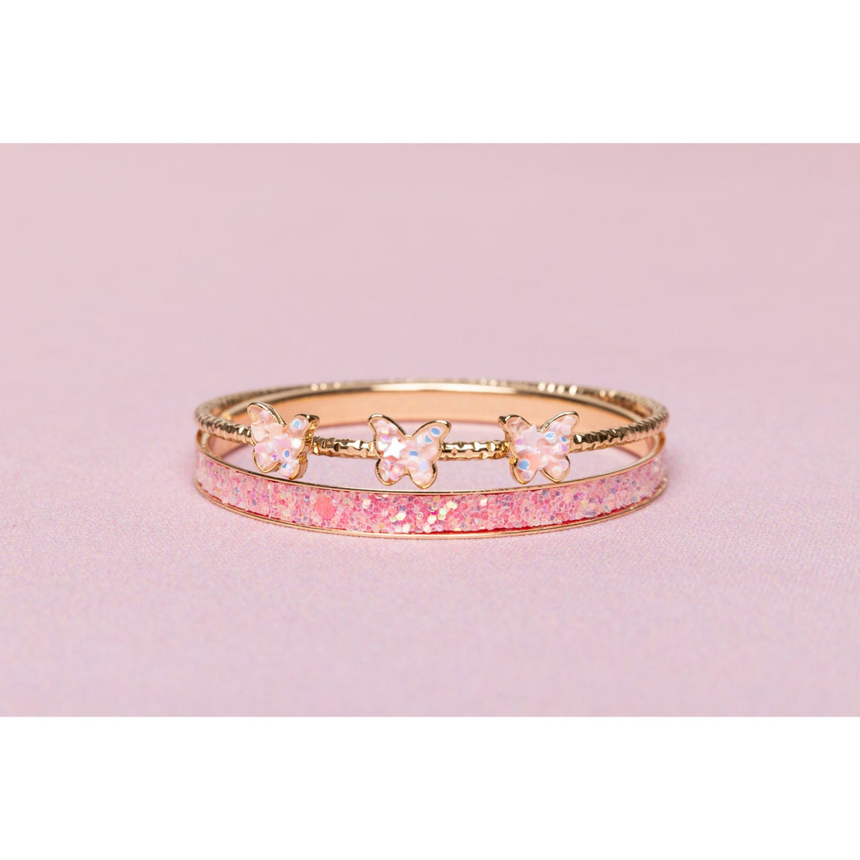 Great Pretenders Boutique Chic Butterfly Armbånd 2 stk.