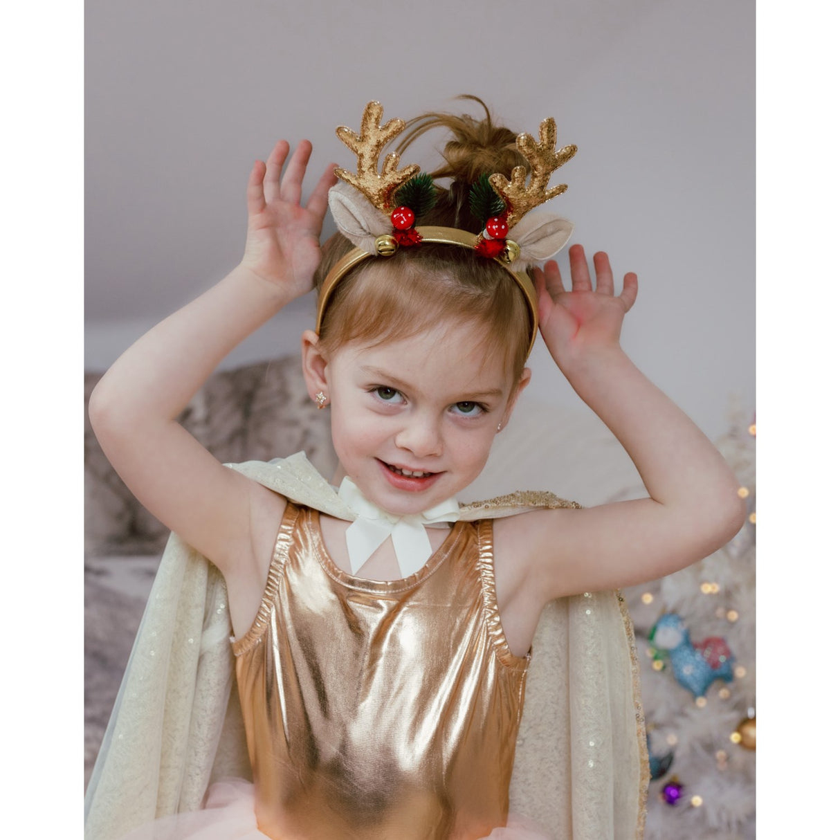 Great Pretenders Holiday Rudolph Hårbånd