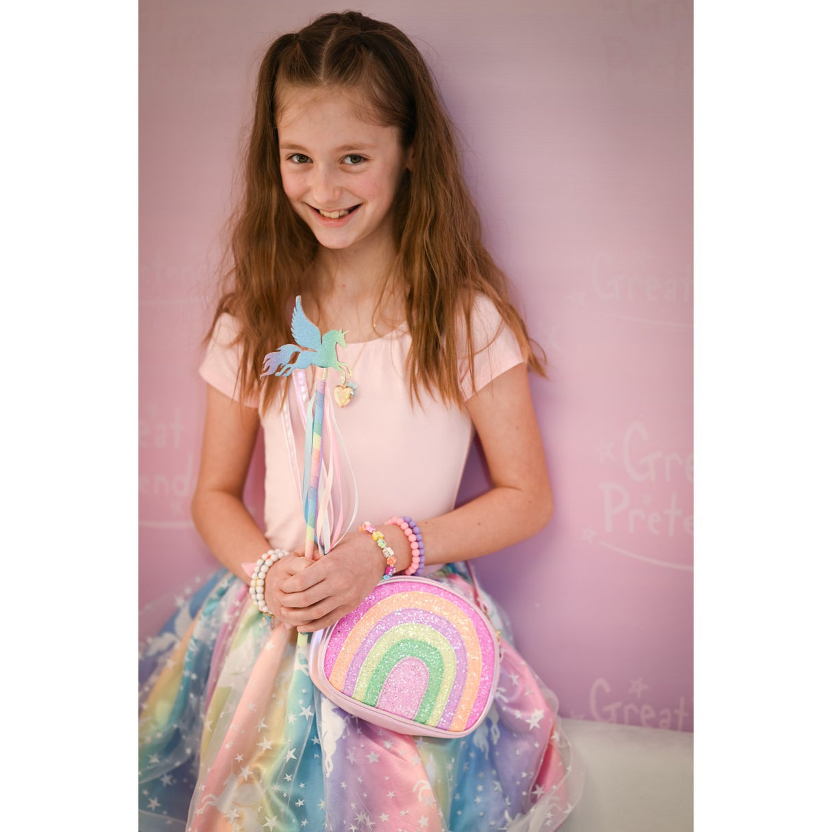 Great Pretenders Rainbow Shine Taske