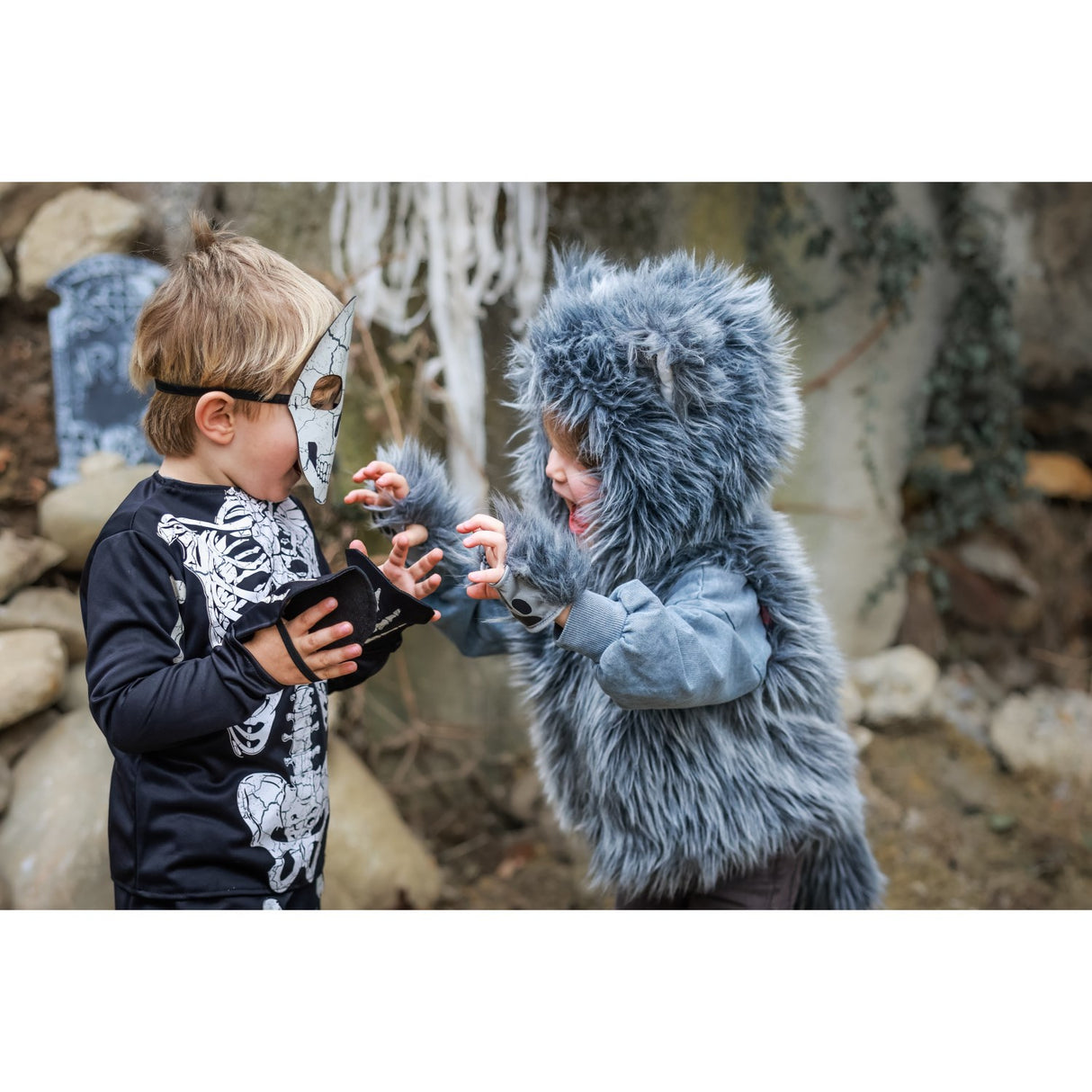 Great Pretenders Big Bad Wolf Vest med Vanter