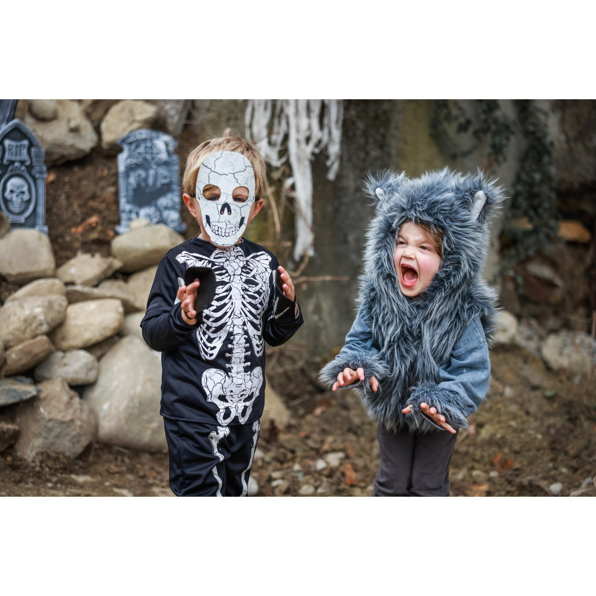 Great Pretenders Big Bad Wolf Vest med Vanter