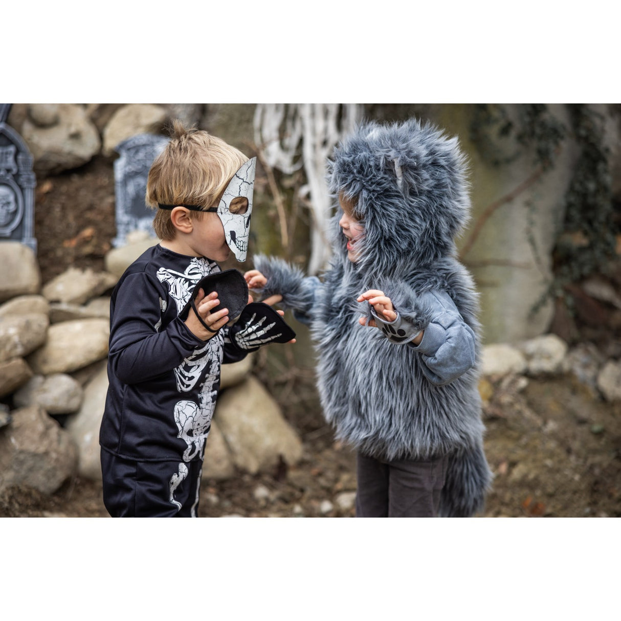 Great Pretenders Big Bad Wolf Vest med Vanter