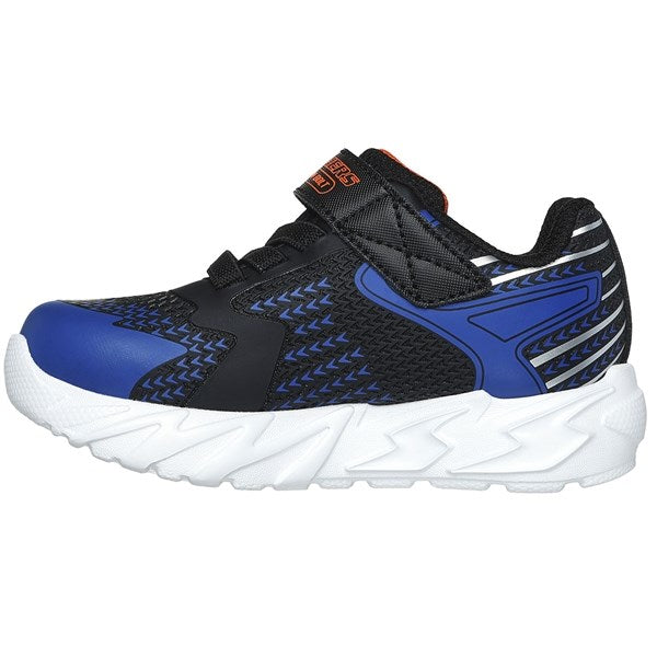 Skechers Flex Glow Bolt Sneakers Black Blue 3