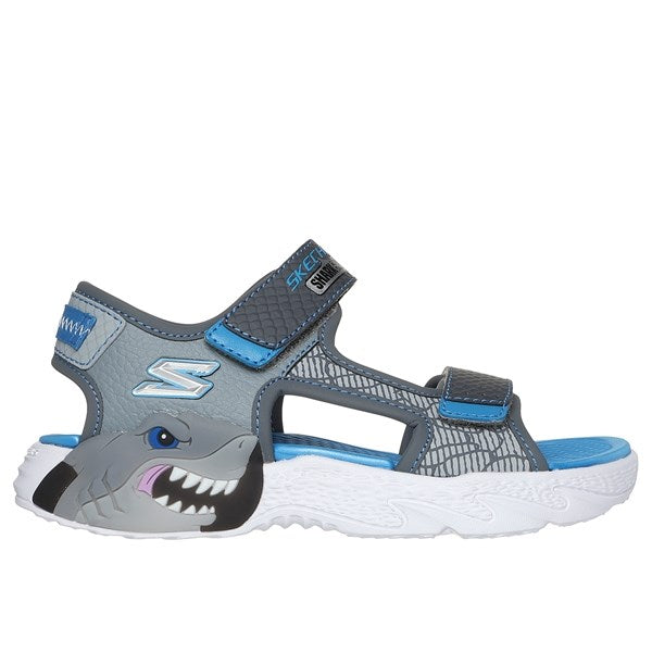 Skechers Creature Splash River Sandal Charcoal Blue
