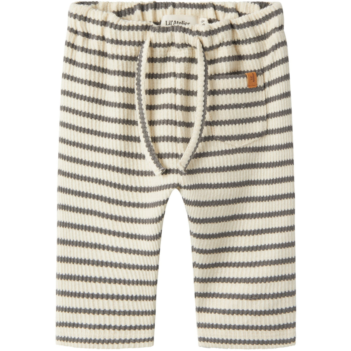 Lil'Atelier Turtledove Pewter Tadeo Bukser