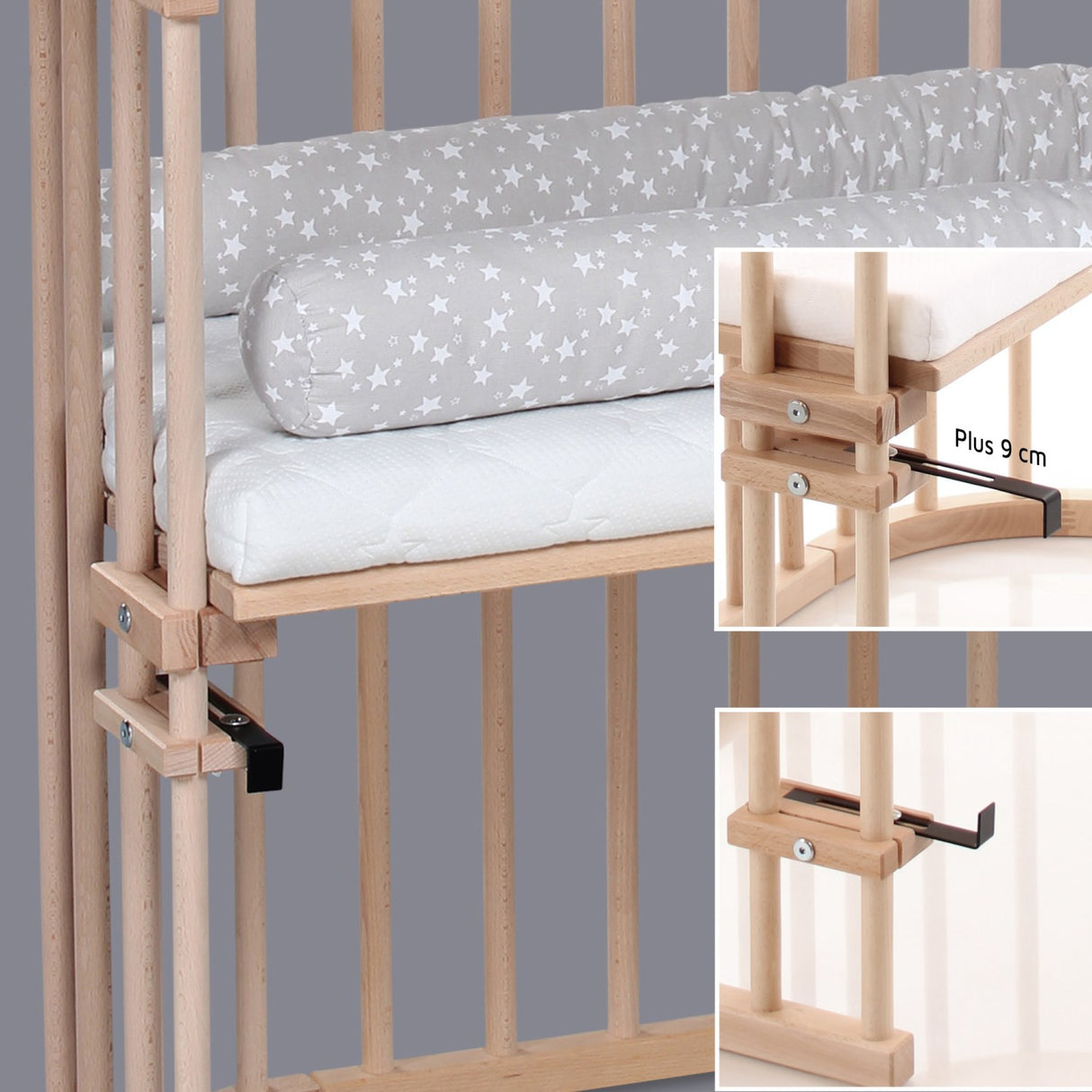 babybay ® Natural Ubehandlet Original Co-Sleeper