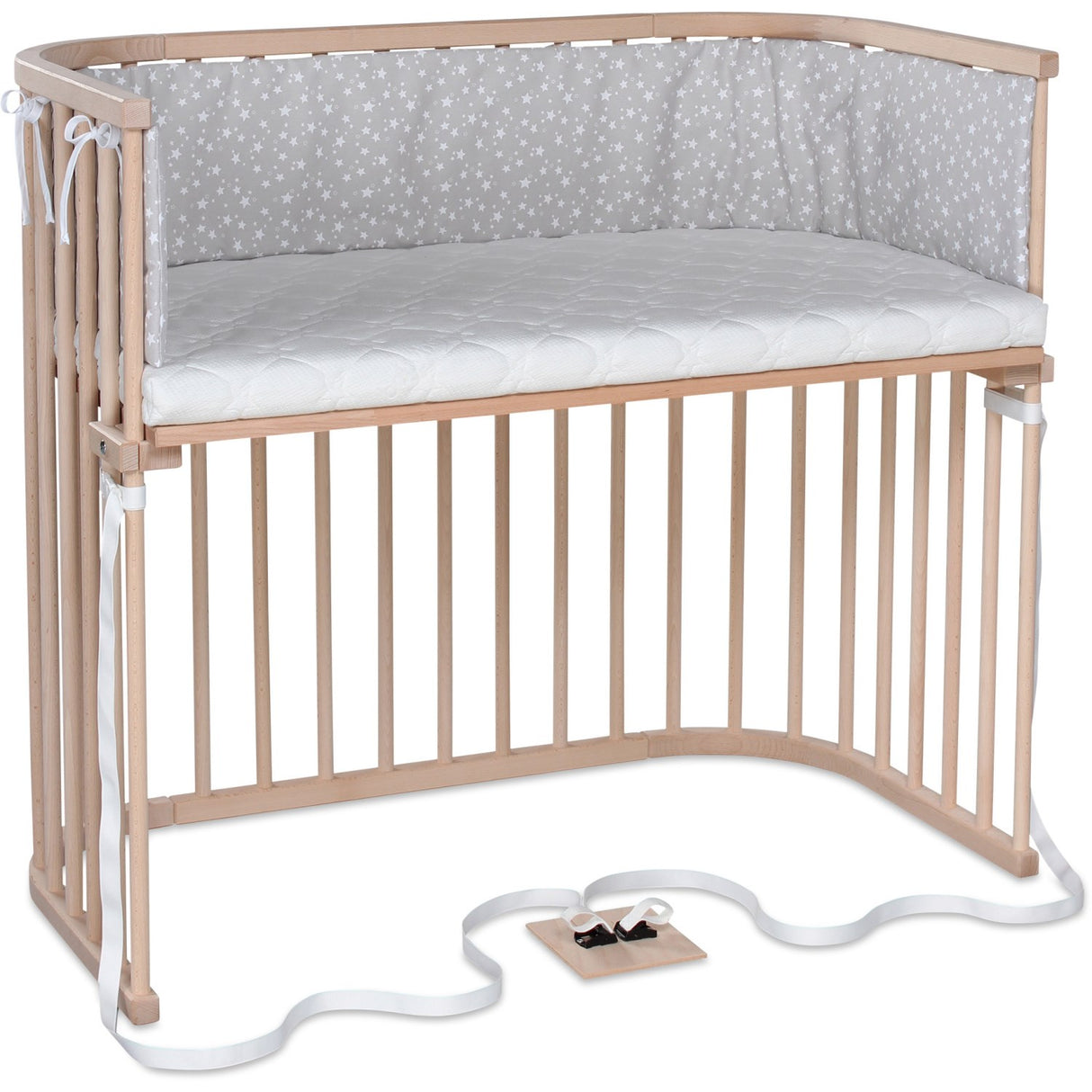 babybay® Natural Ubehandlet Boxspring Xxl Co-Sleeper