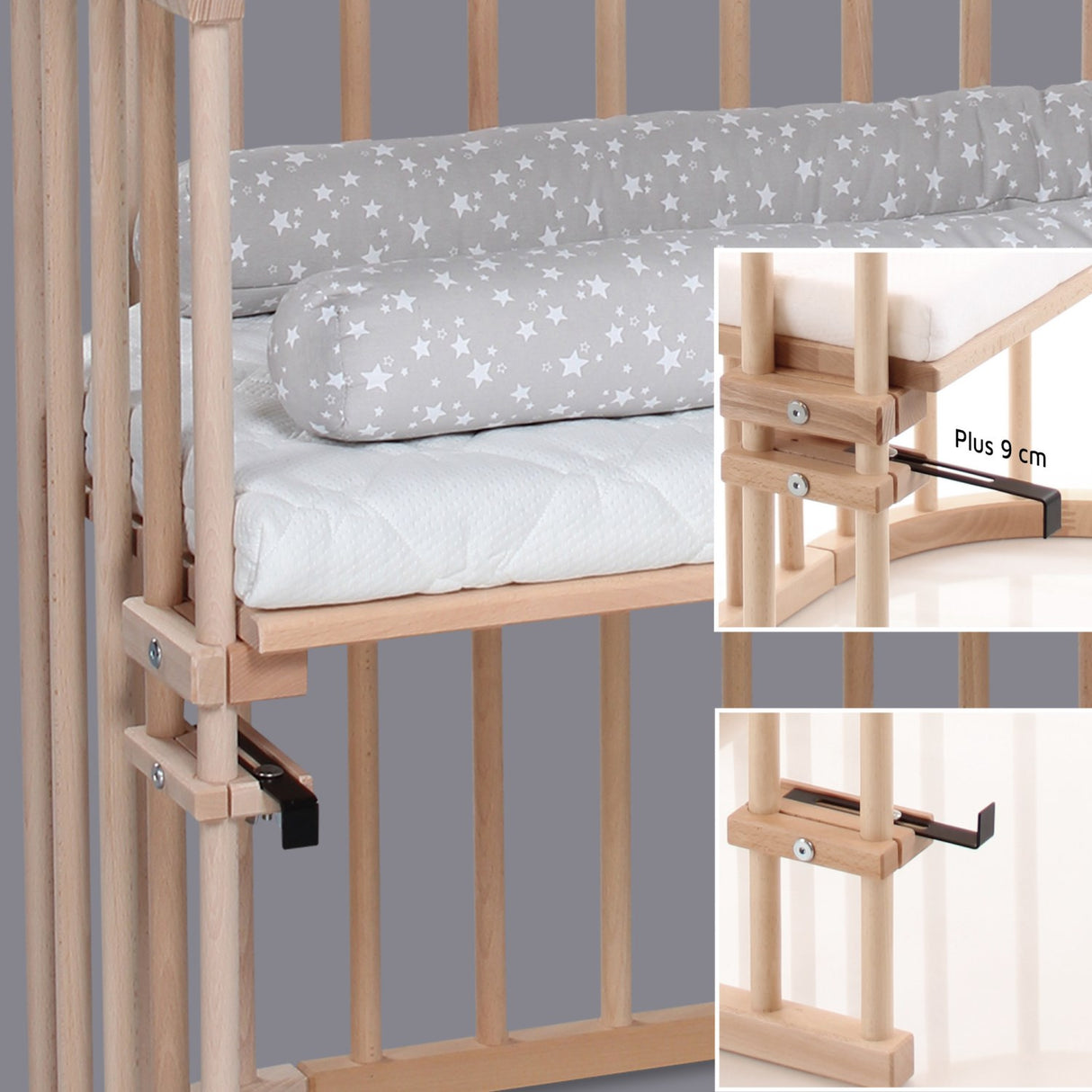 babybay® Natural Ubehandlet Maxi Co-Sleeper
