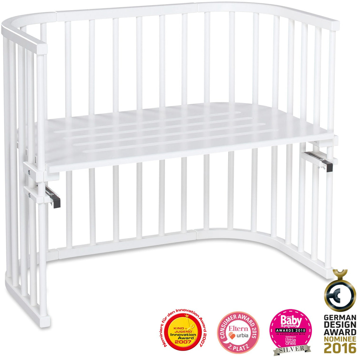 babybay® White Varnished Maxi Co-Sleeper