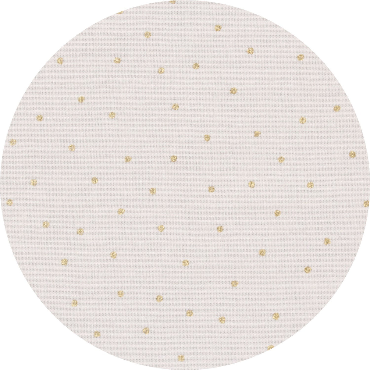babybay ® Beige Glitter Dots Gold Sengerand Økologisk Bomuld Royal