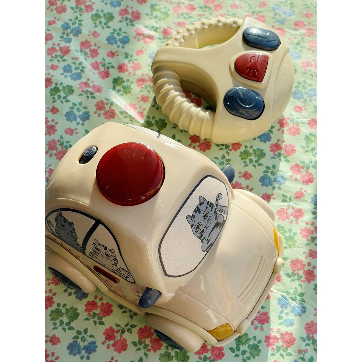 Konges Sløjd Beige Fjernstyret Politibil