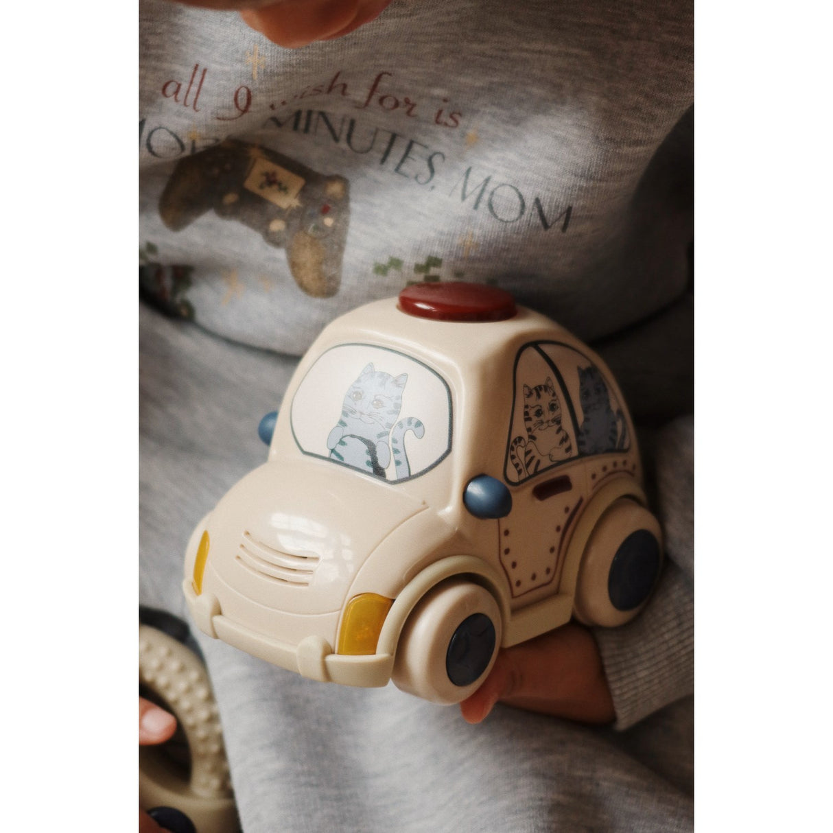 Konges Sløjd Beige Fjernstyret Politibil