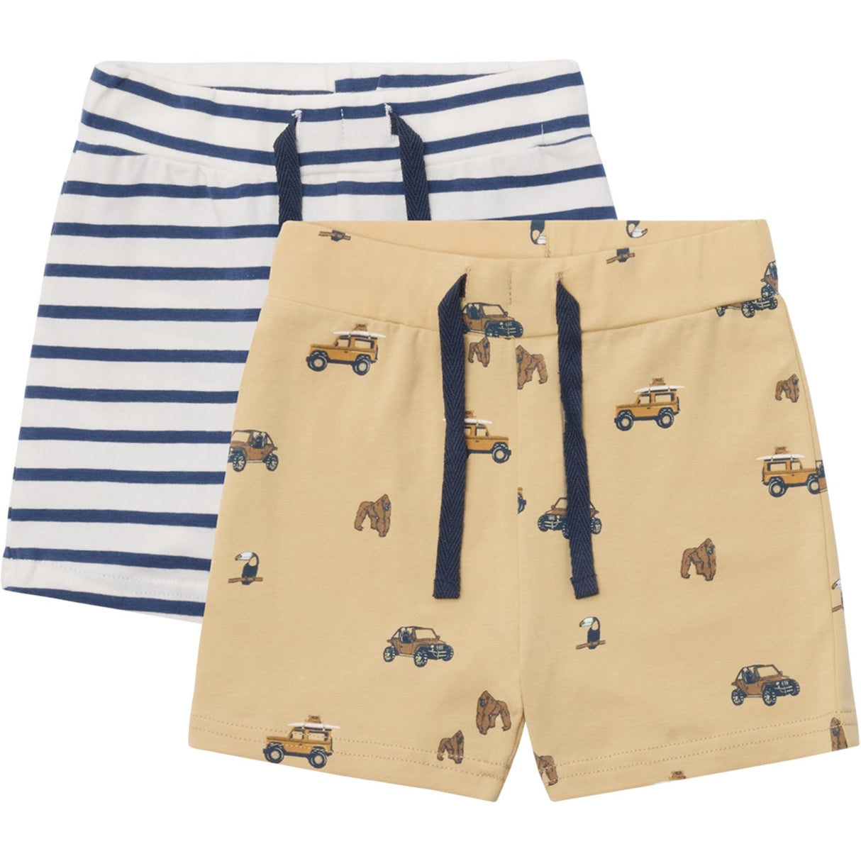 Hust & Claire Pale Khaki Hau Shorts 2-pak