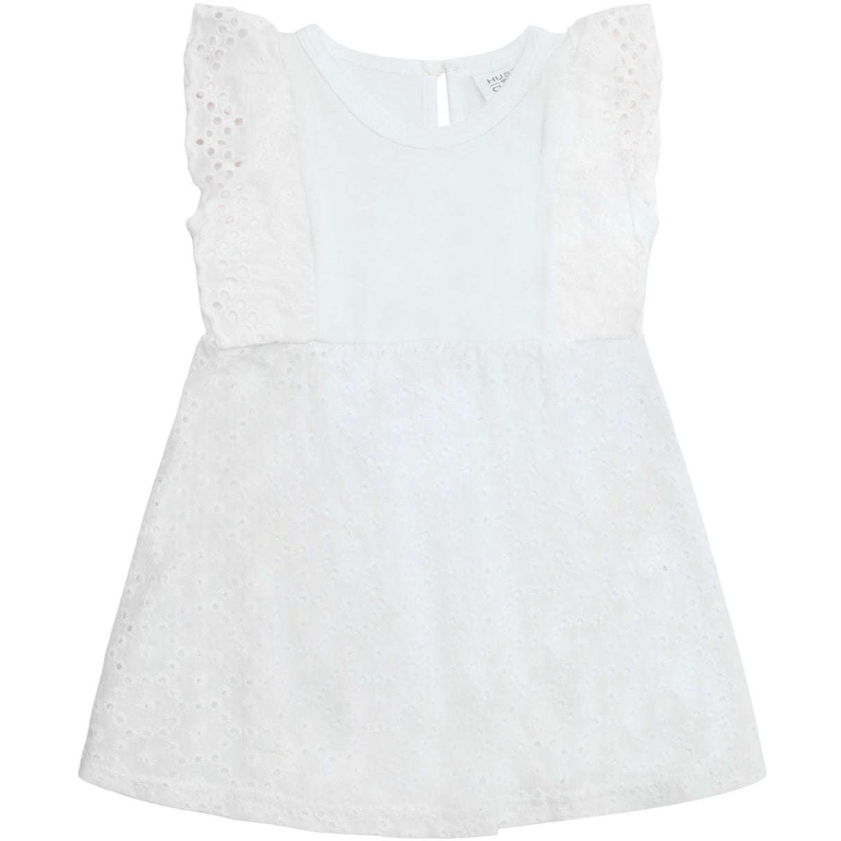 Hust & Claire White Kristi Kjole