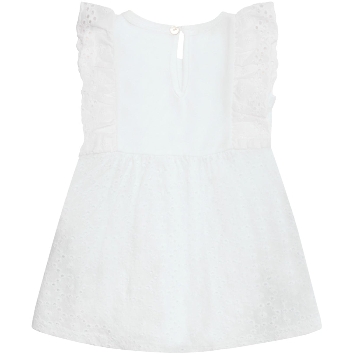 Hust & Claire White Kristi Kjole