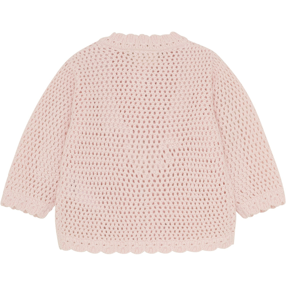 Minymo Pink Dogwood Cardigan Strik