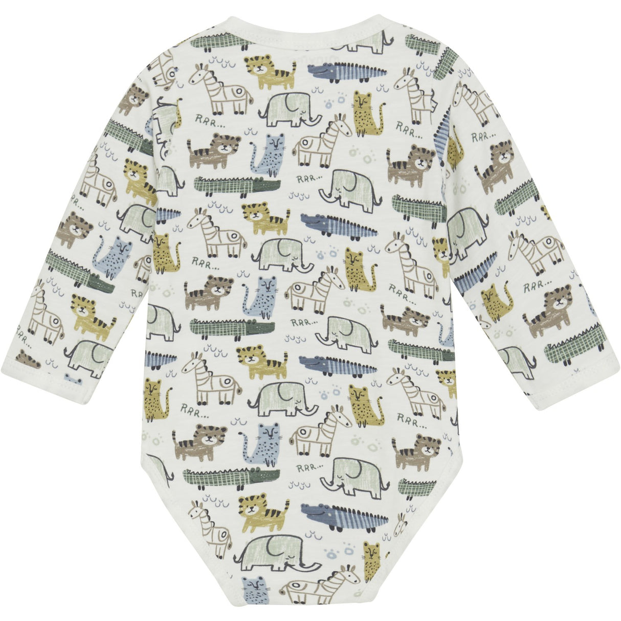 Minymo Marshmallow White Body AOP