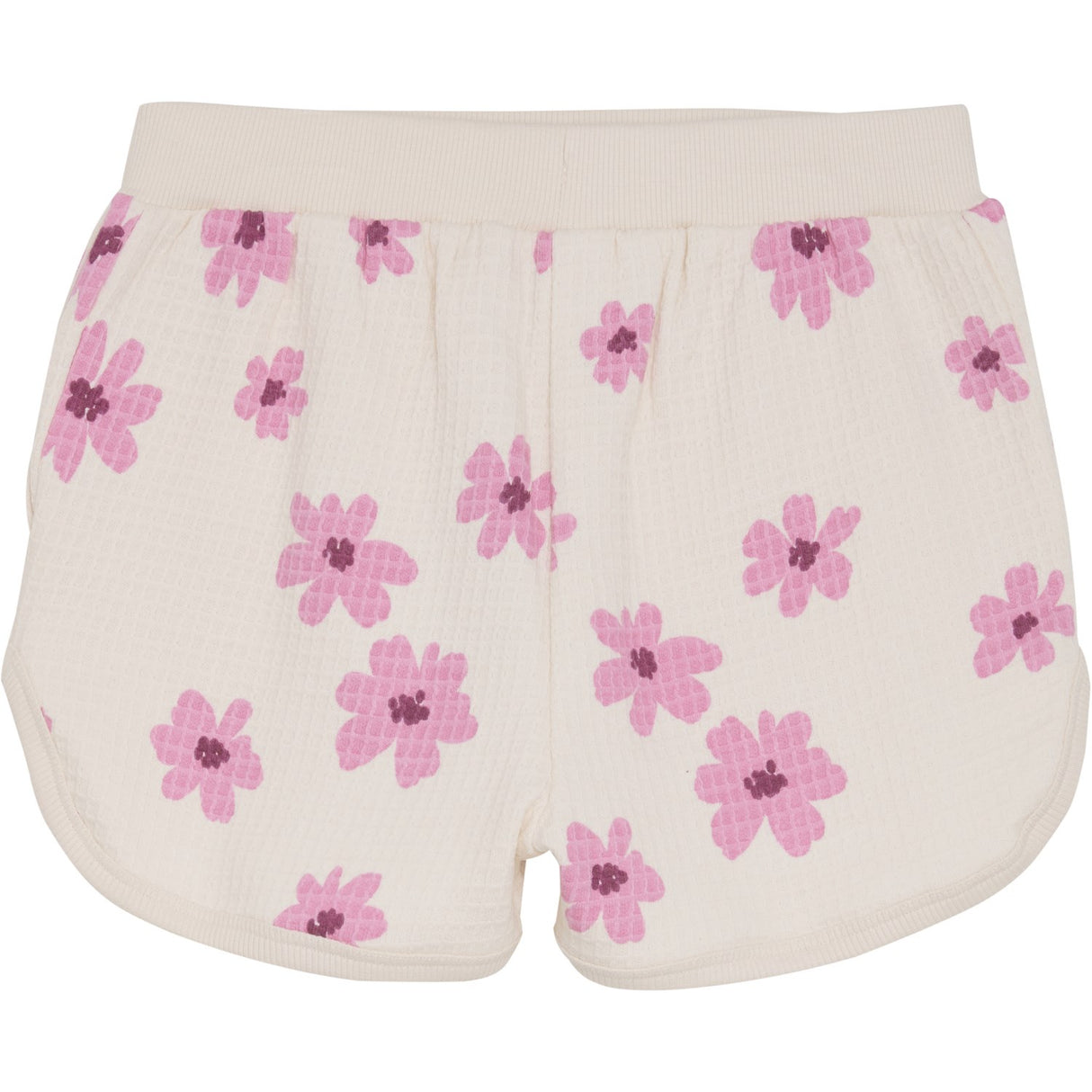 Minymo White Swan Sweat Shorts AOP